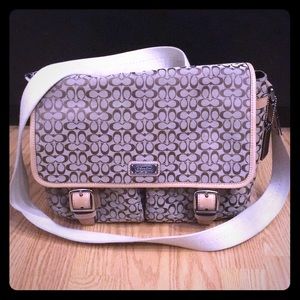 Coach cross body purse